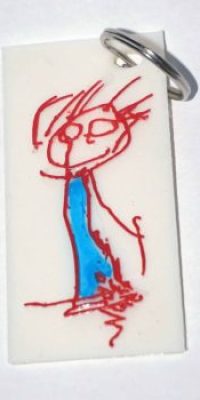 El Papa de Rocío un montón de regalos garabatos